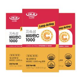 HLB PHARMA Long-Lasting Vitamin C 1000 30 Tablets 3 Boxes _ Made in KOREA